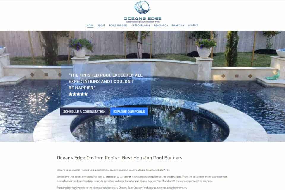 Oceans Edge Custom Pools