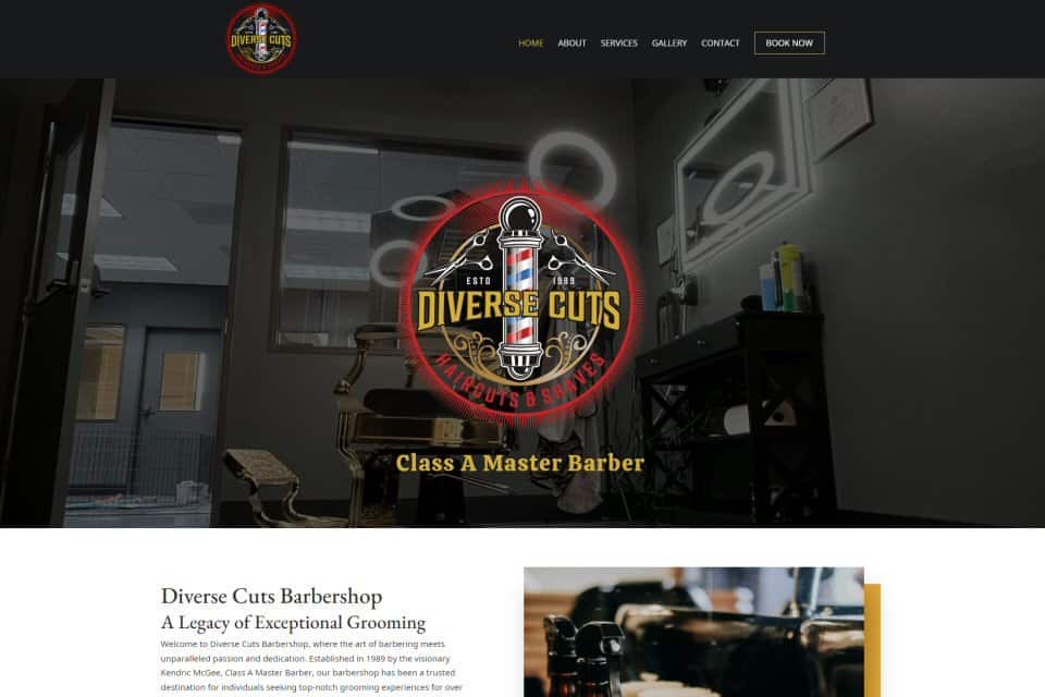 Diverse Cuts Barbershop by Frontier Moving