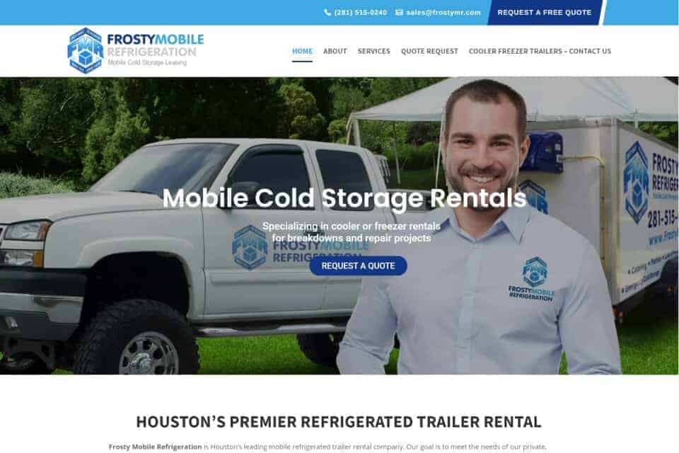 Frosty Mobile Refrigeration by Frontier Moving